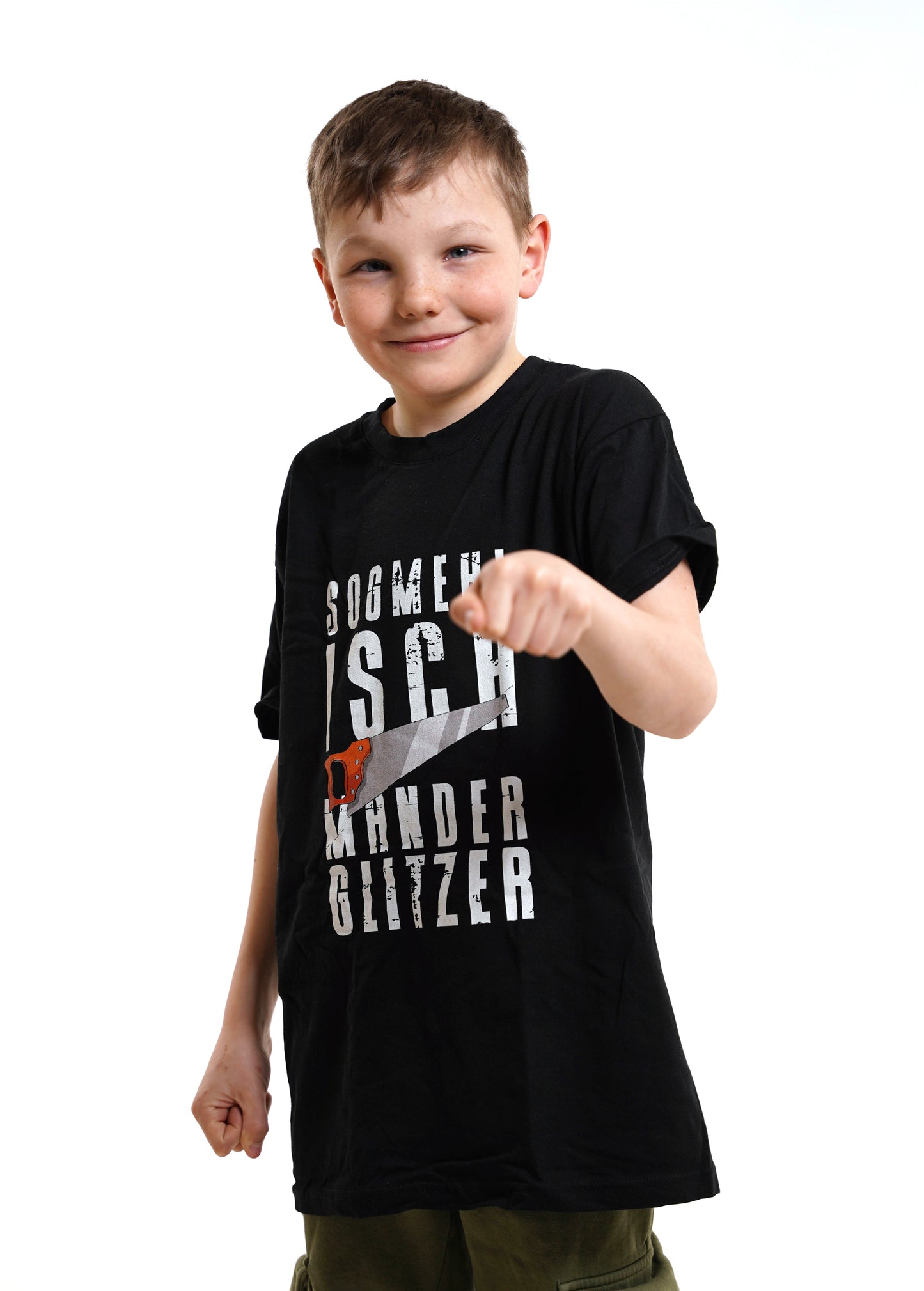 Sogmehl isch Manderglitzer | Kinder Shirt