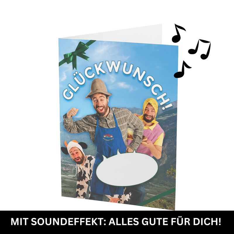 Glückwunsch!