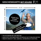 Grußkarte mit Sound