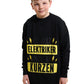 Nit Olle Elektriker Hobn An Kurzen | Kinder Sweatshirt