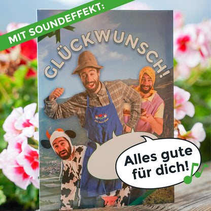 Grußkarte mit Sound