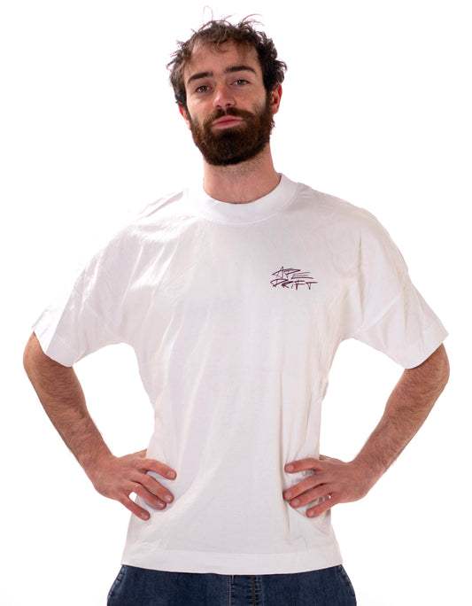 Ape Drift Sketch | White Oversize Shirt