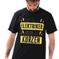 Nit olle Elektriker hobn an Kurzen | Herren Shirt