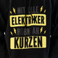 Nit olle Elektriker hobn an Kurzen | Unisex Organic Hoodie