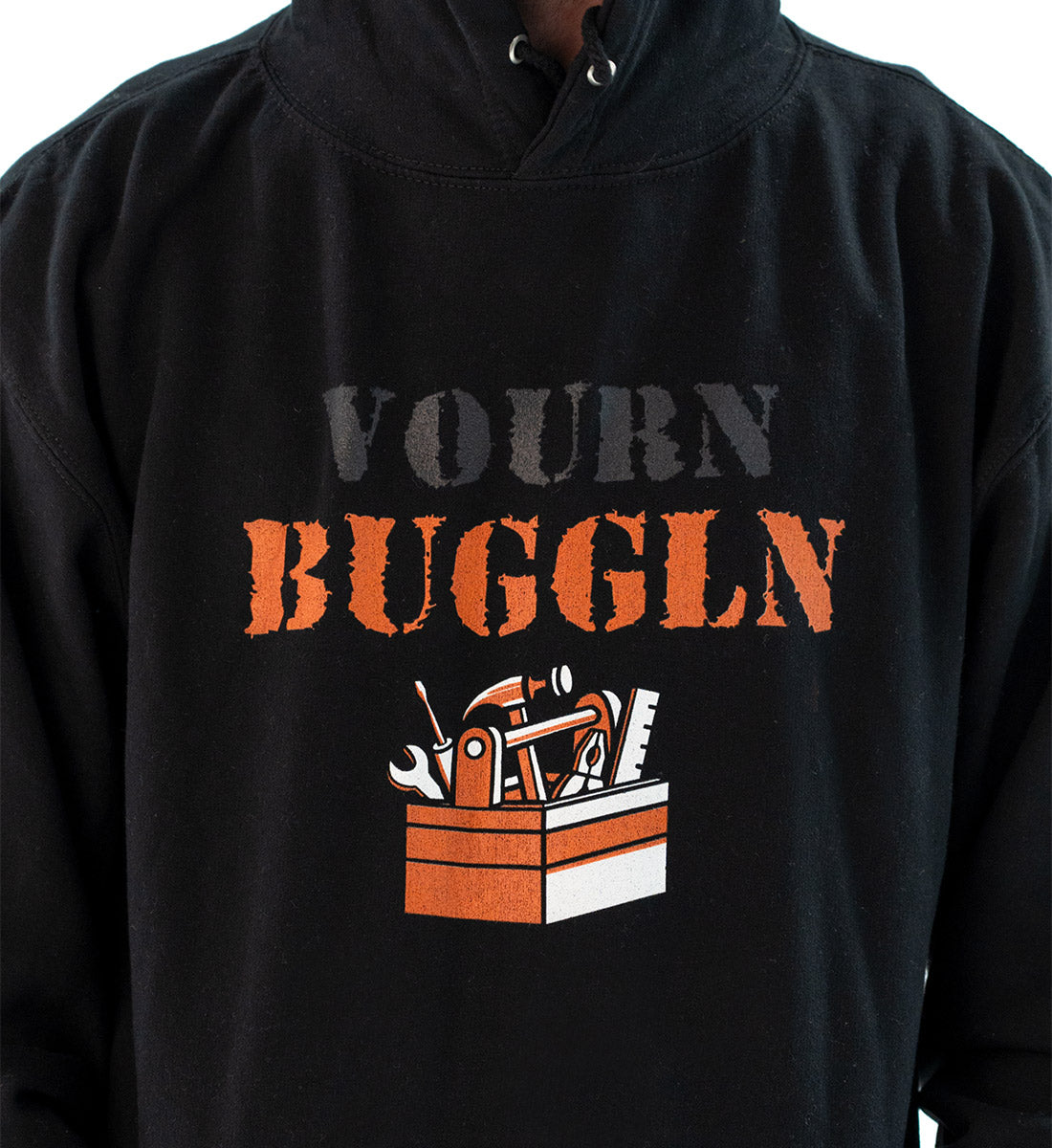 Vourn Buggln - Hintn Party | Black Unisex Kapuzenpullover Hoodie